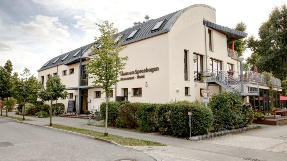 Hotel Haus Am Spreebogen Fürstenwalde Exterior foto